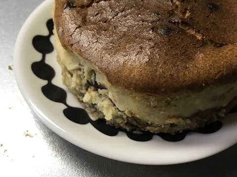 イチゴジャムのチーズケーキ